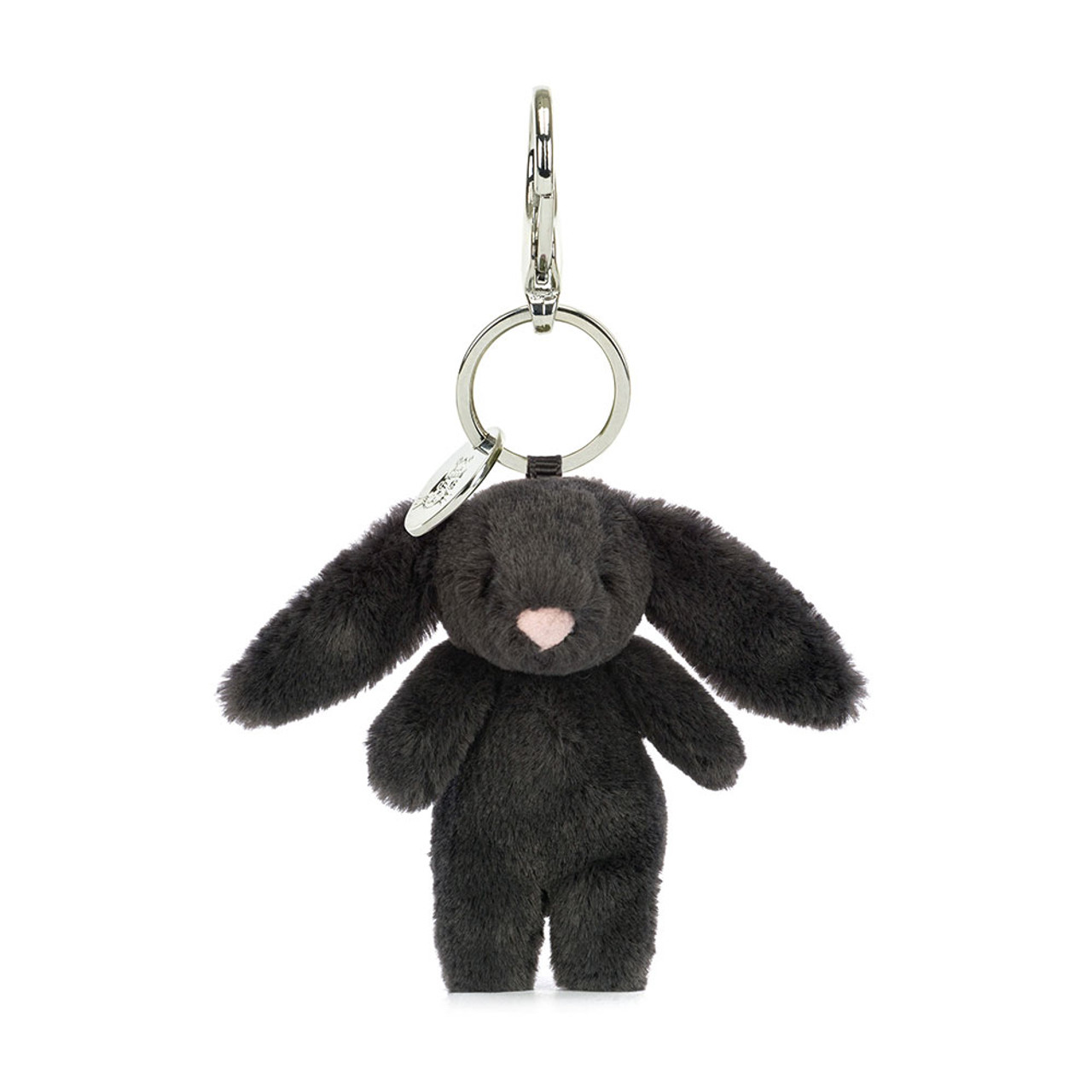 Bashful Inky Bunny Bag Charm - Official Jellycat