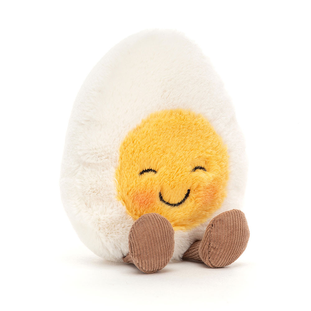 Amuseables Boiled Egg Blushing Official Jellycat
