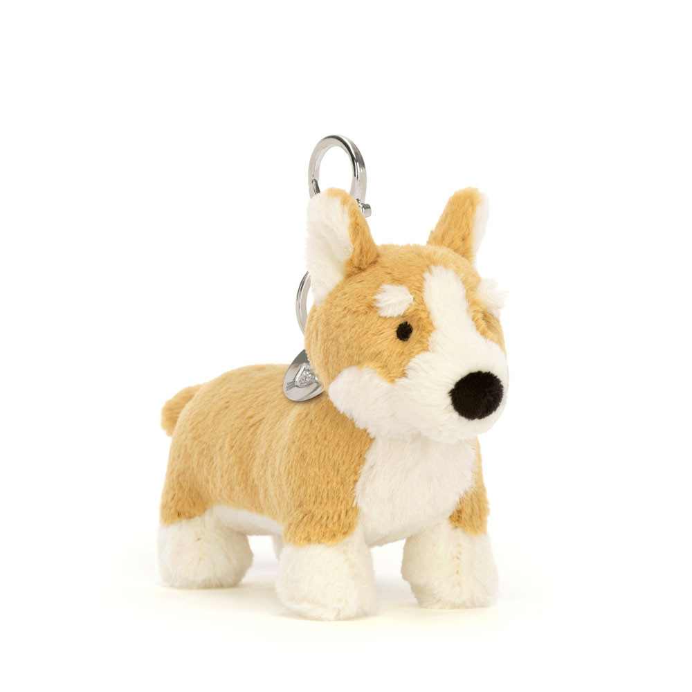 ジェリーキャット ベティ コーギー バッグチャーム キーホルダー Betty Corgi Bag Charm - Official Jellycat