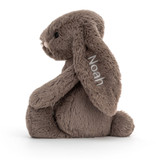 Personalised Bashful Truffle Bunny Medium, View 2