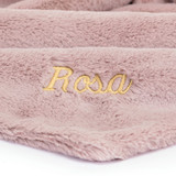 Personalised Bashful Luxe Bunny Rosa Soother, Main View