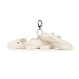 Snow Dragon Bag Charm, View 2