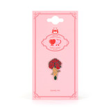 Amuseables Rose Bouquet Enamel Pin, View 2