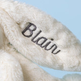 Personalised Cream Bunny with Plant, View 1