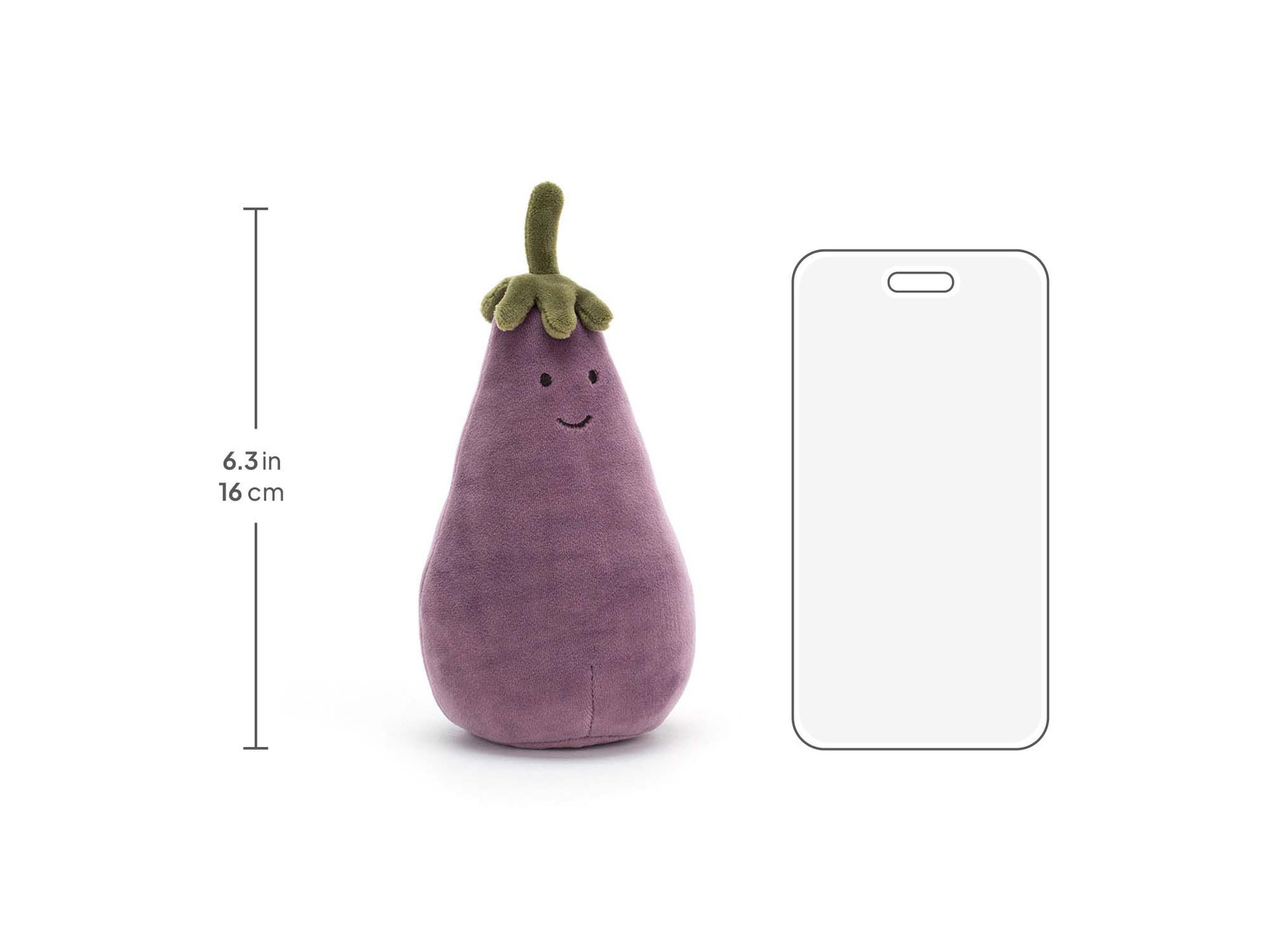 Amuseables Eggplant - Official Jellycat