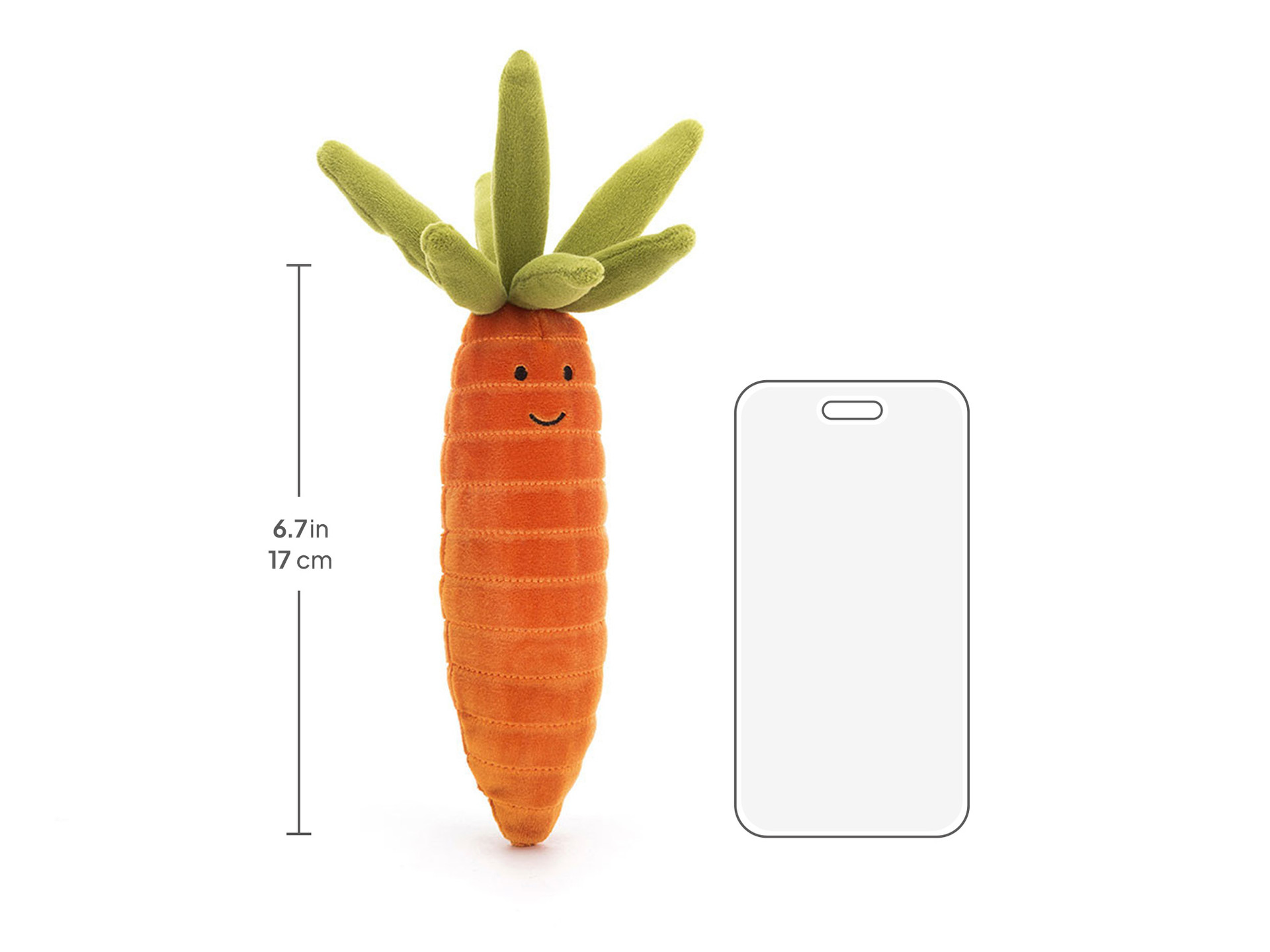 Vivacious Vegetable Carrot - Official Jellycat
