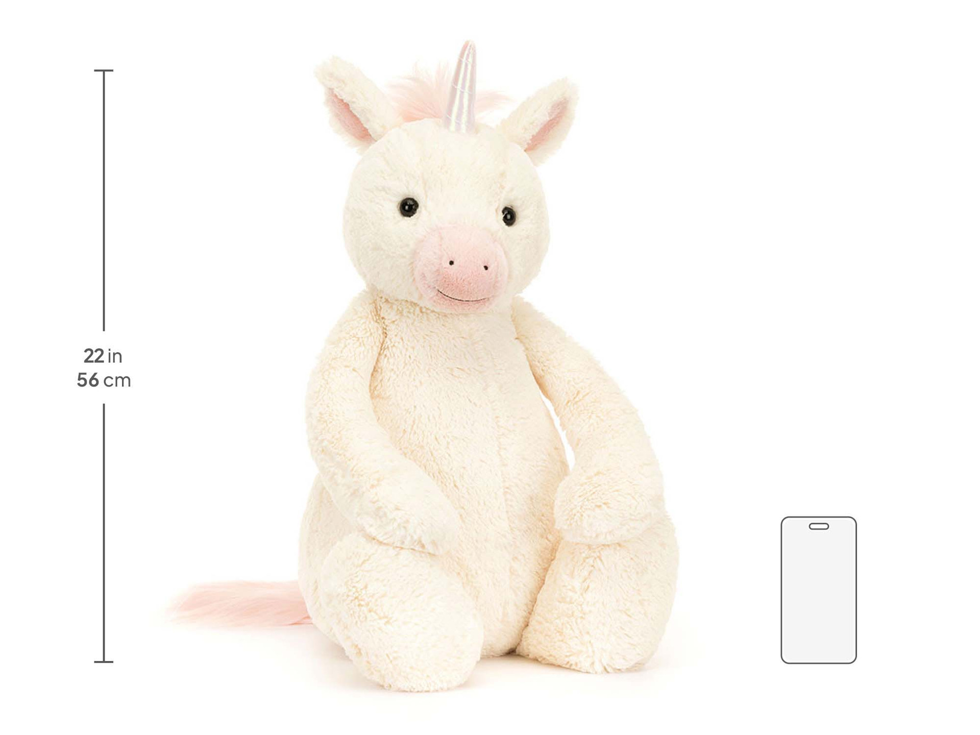 Unicorn Toy Jellycat Dainty Unicorn Bashful Unicorn Official Jellycat
