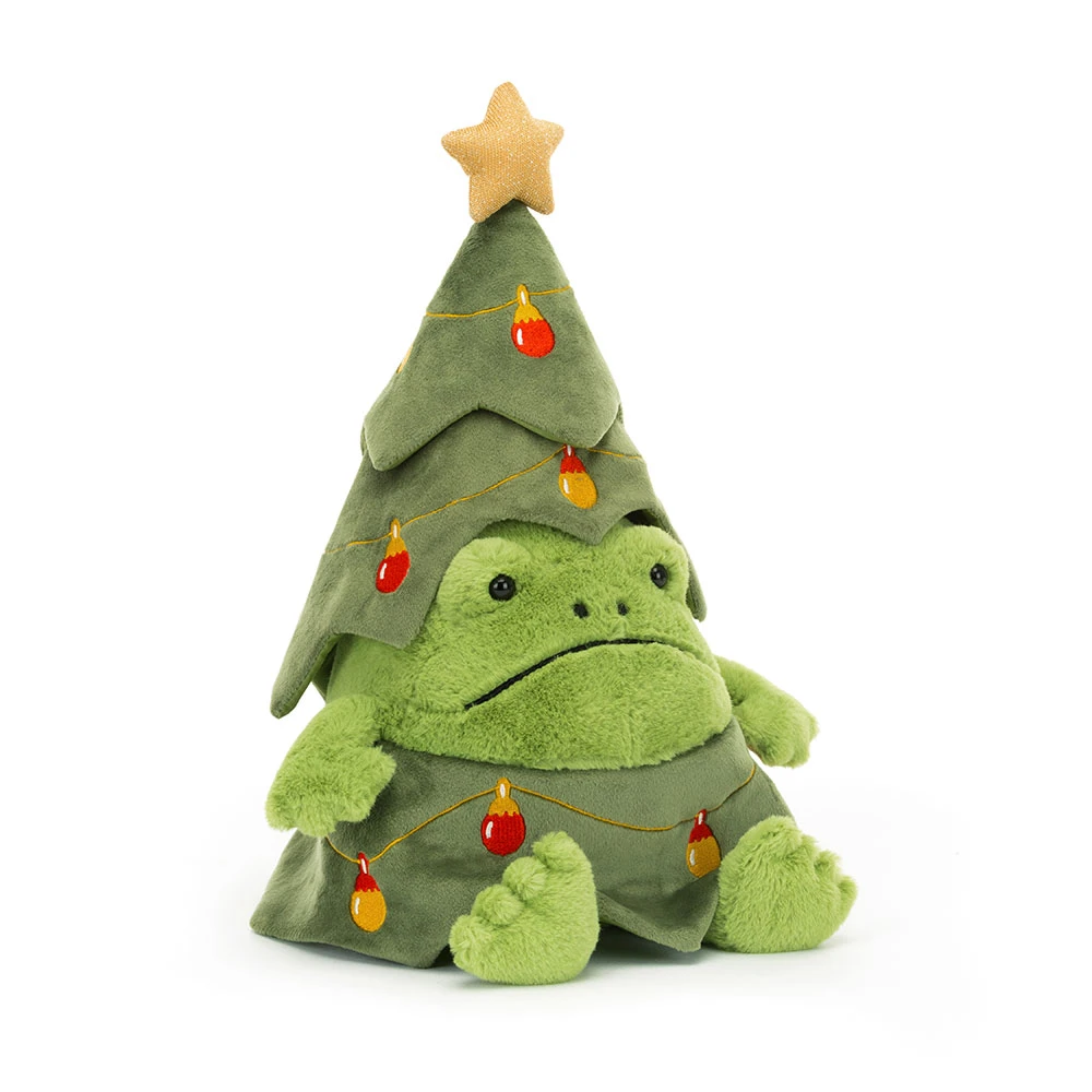 Christmas Tree Ricky Rain Frog - Official Jellycat
