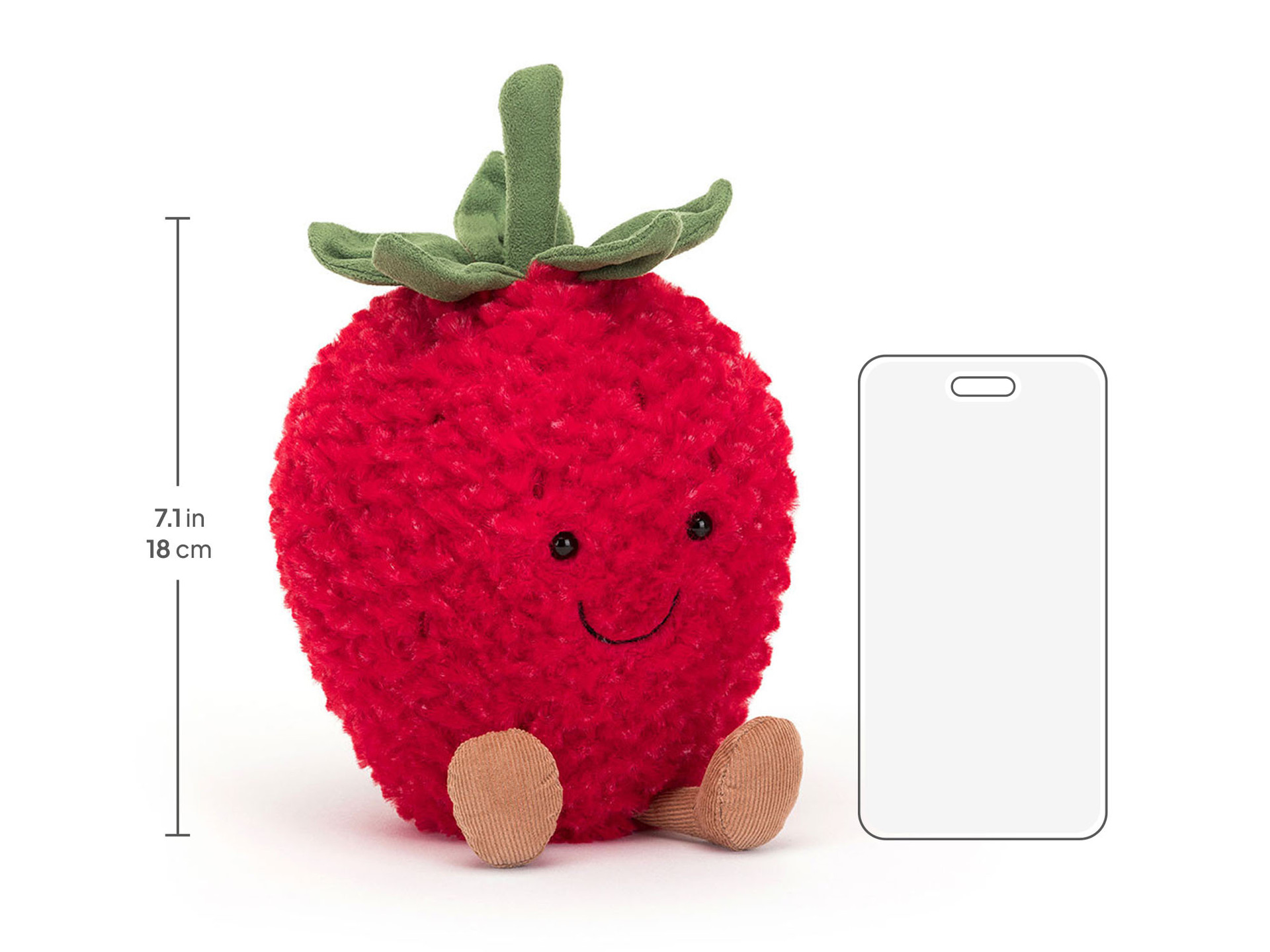 Amuseables Strawberry - Official Jellycat