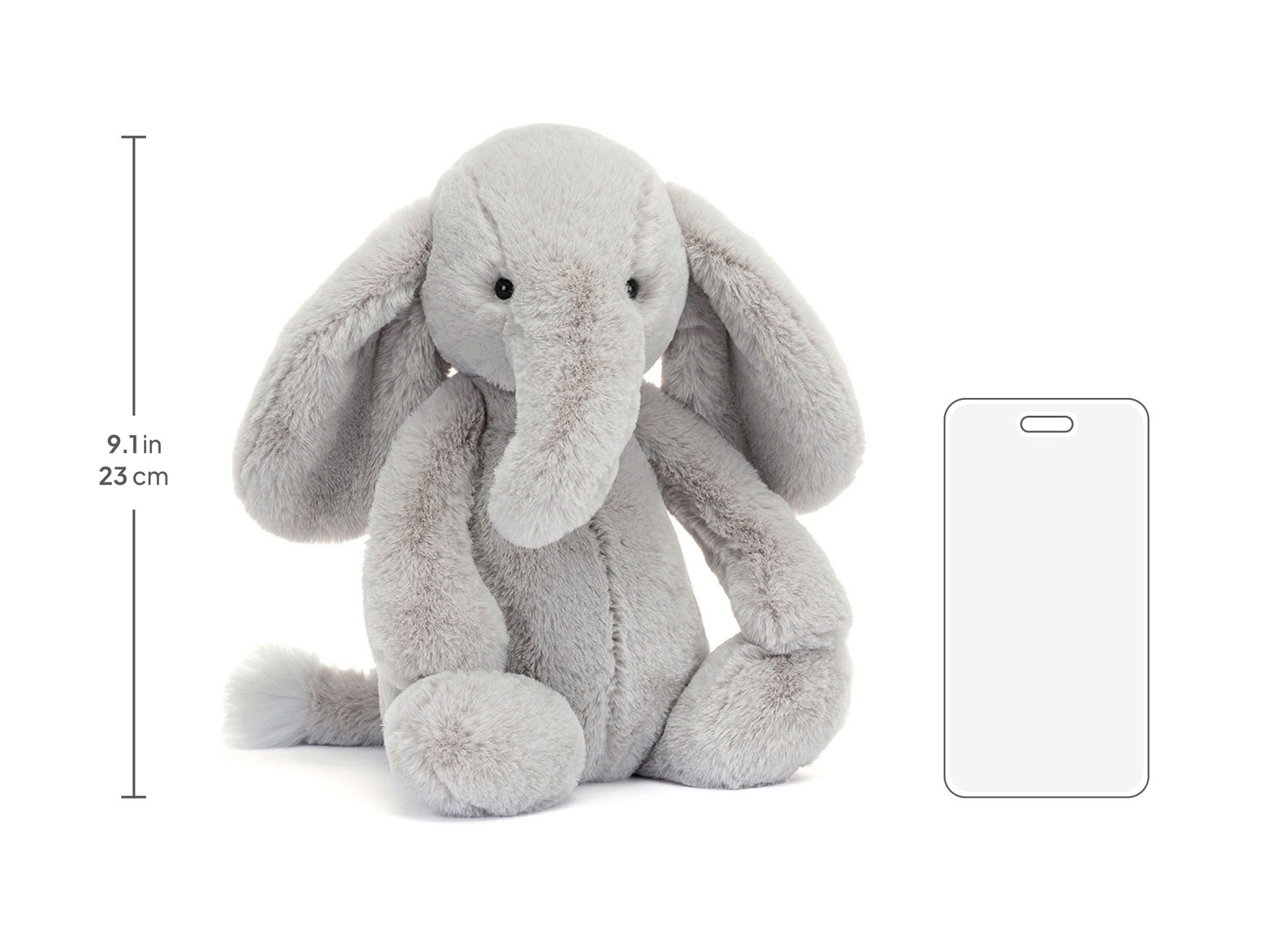 Bashful Luxe Elephant Thuddeus - Official Jellycat