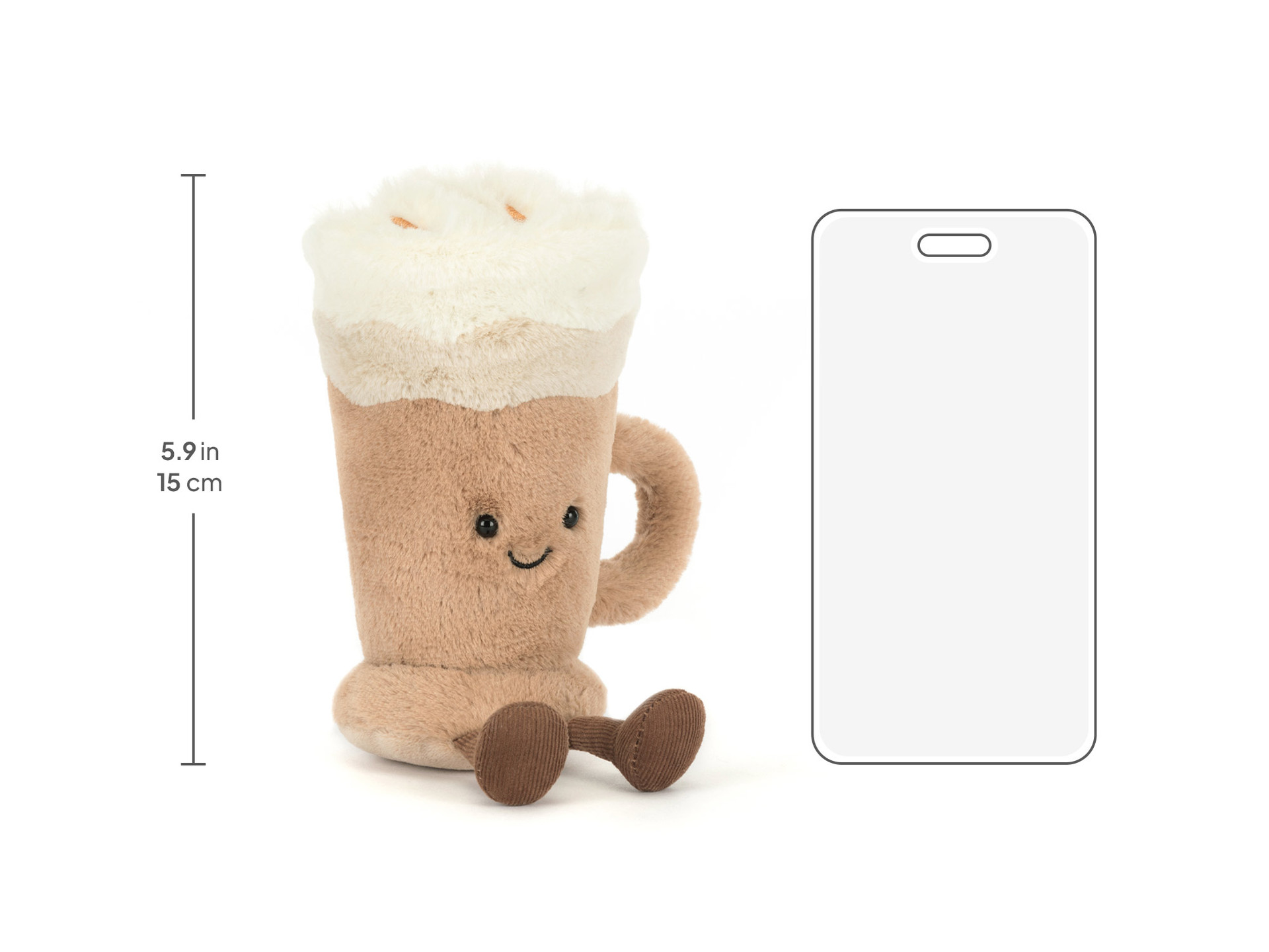 ジェリーキャット  Amuseables Coffee Cup Amazon.com: Jellycat Amuseables Coffee Cup Stuffed Toy, 5.5 inches