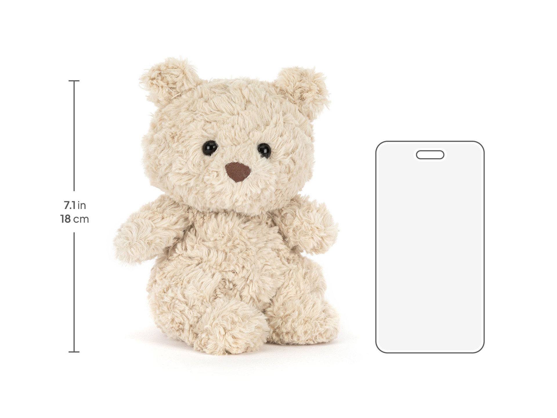  ♡ Bartholomew Bear Junior Bartholomew Bear Junior - Official Jellycat