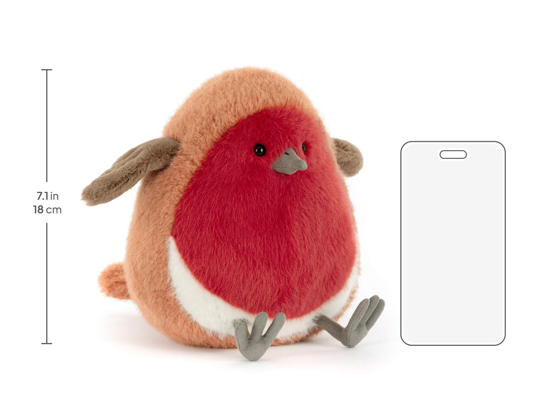Plum Robin - Official Jellycat