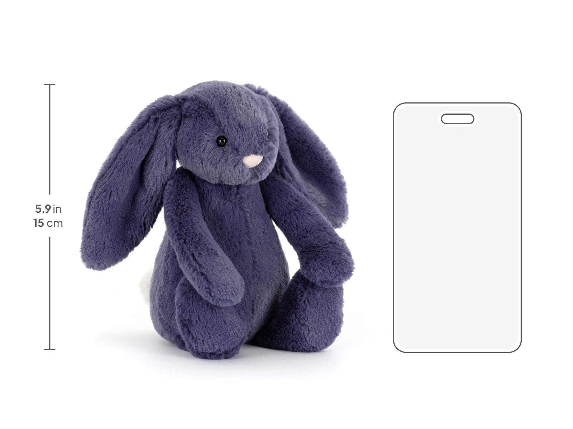 Bashful Saffyre Bunny - Official Jellycat