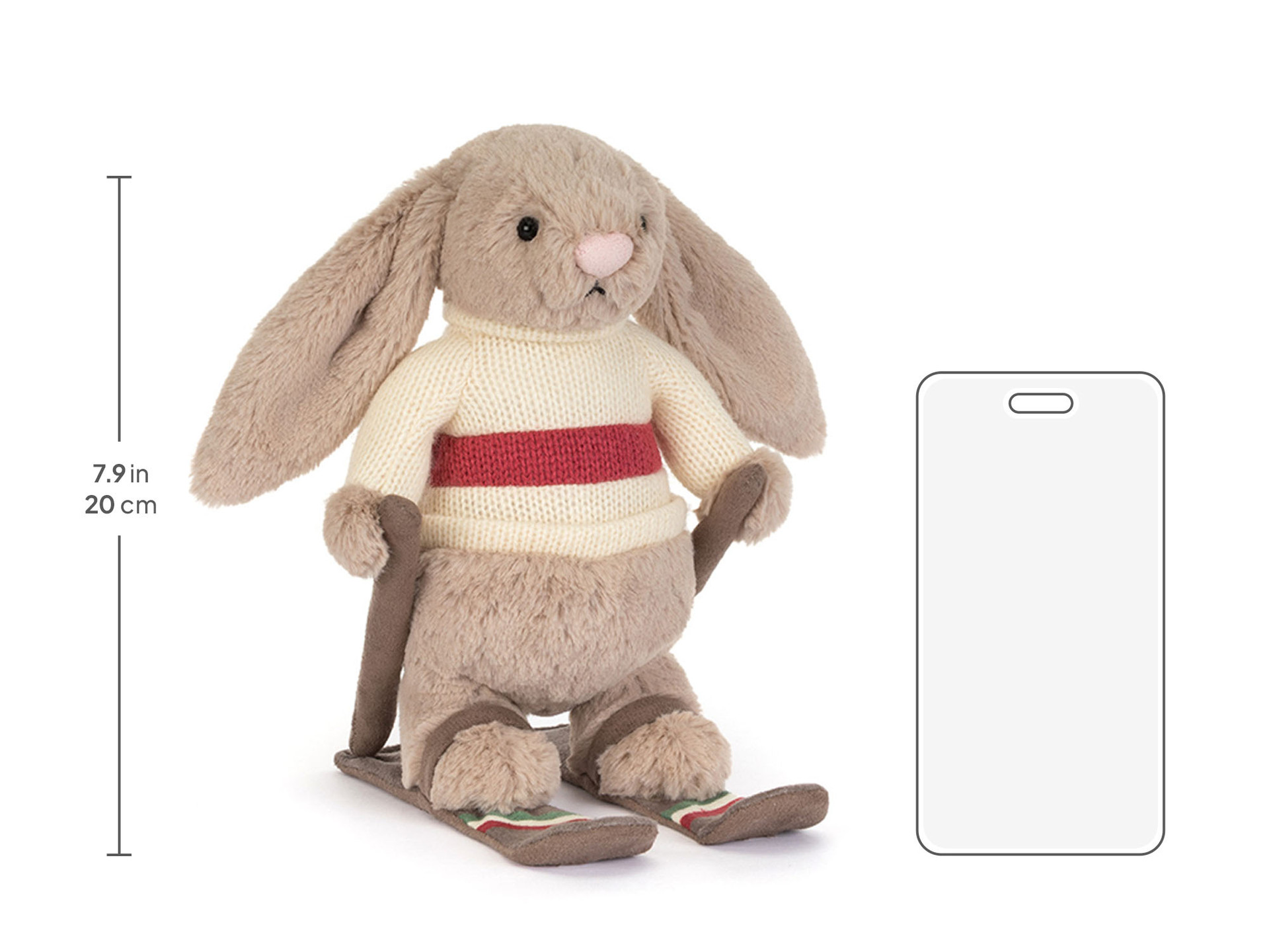 Bashful Bunny Gold Medal Ski Outfit - Official Jellycat