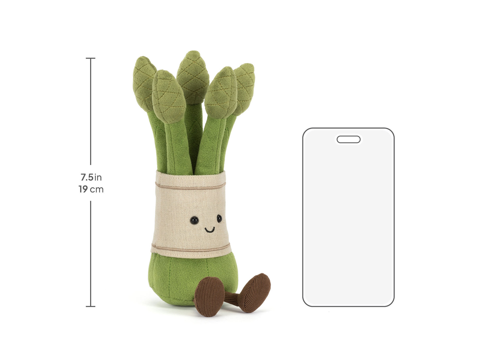 Amuseables Asparagus - Official Jellycat