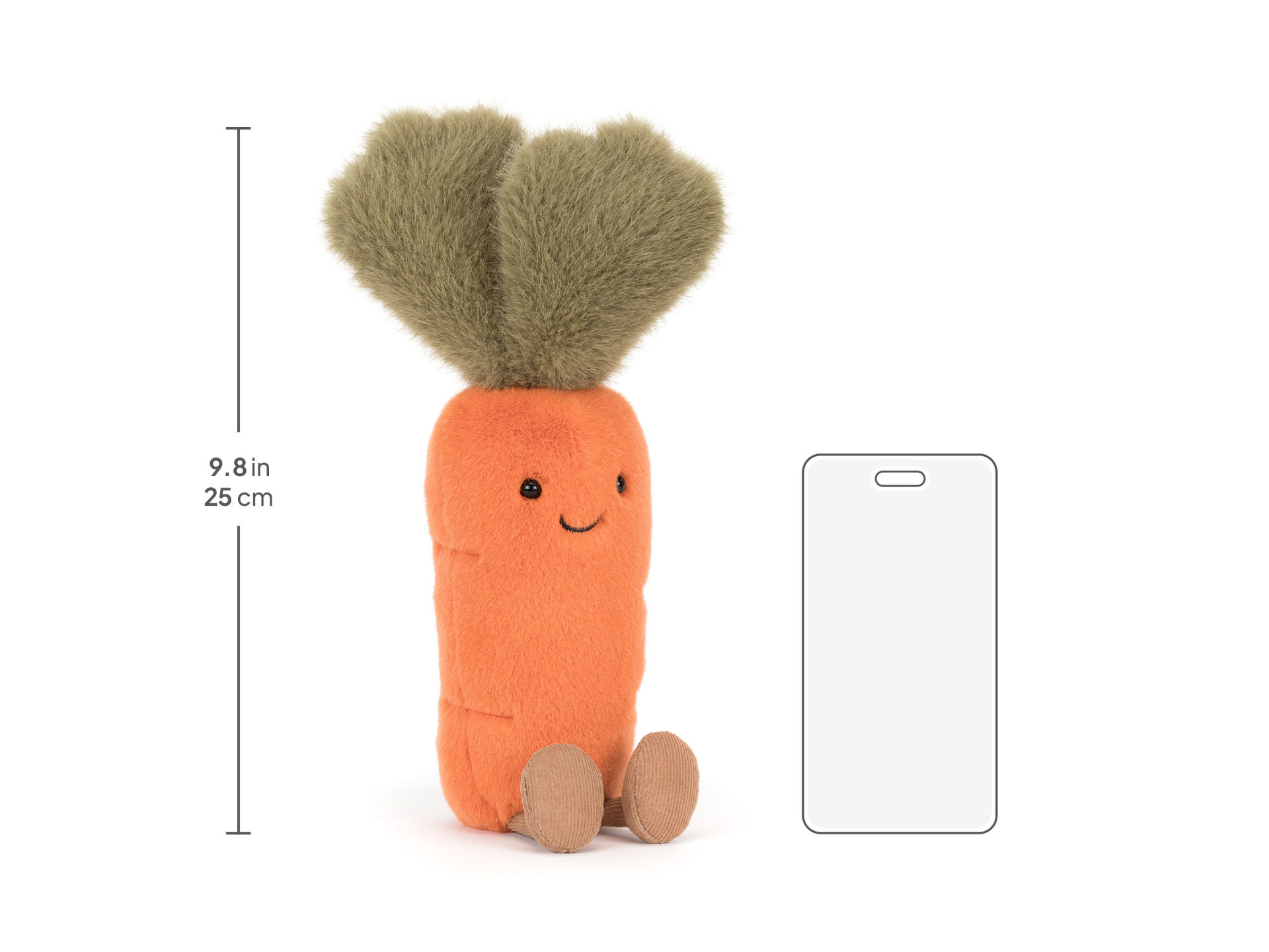  Amuseables Carrot ぬいぐるみ Amuseables Carrot - Official Jellycat