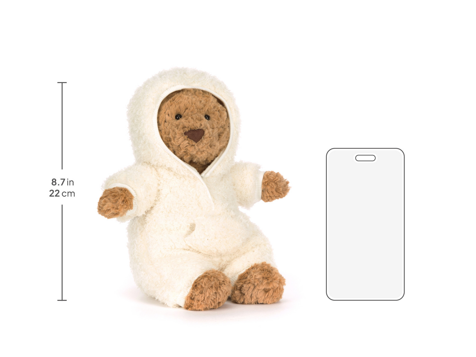 Bartholomew Bear All-in-one Outfit - Official Jellycat