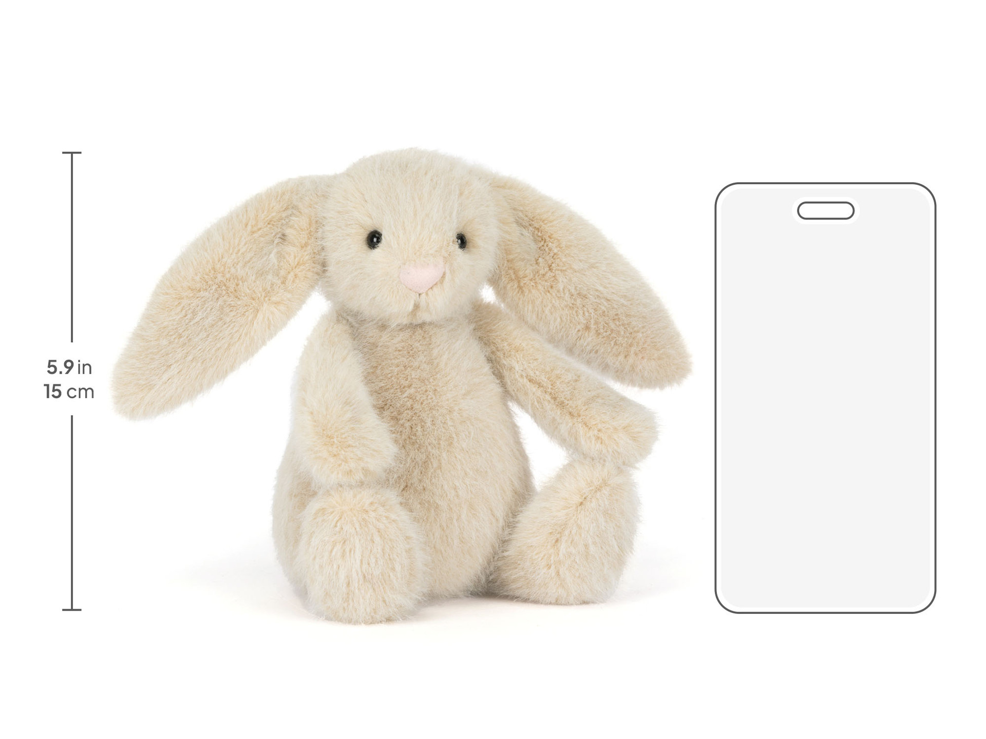 ぬいぐるみ  Flufflet Bunny Flufflet Bunny | Wheat Jellycat – Pigment