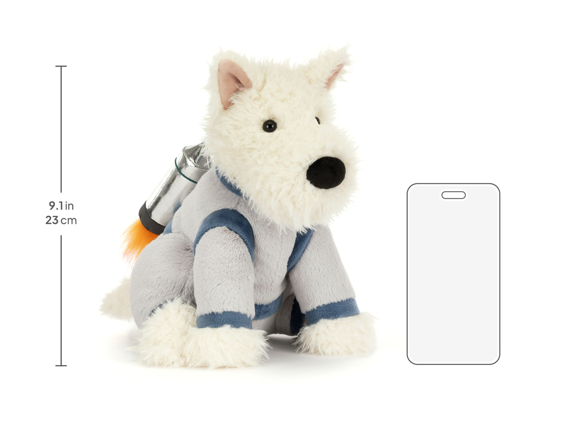Munro Scottie Dog Space Outfit - Official Jellycat