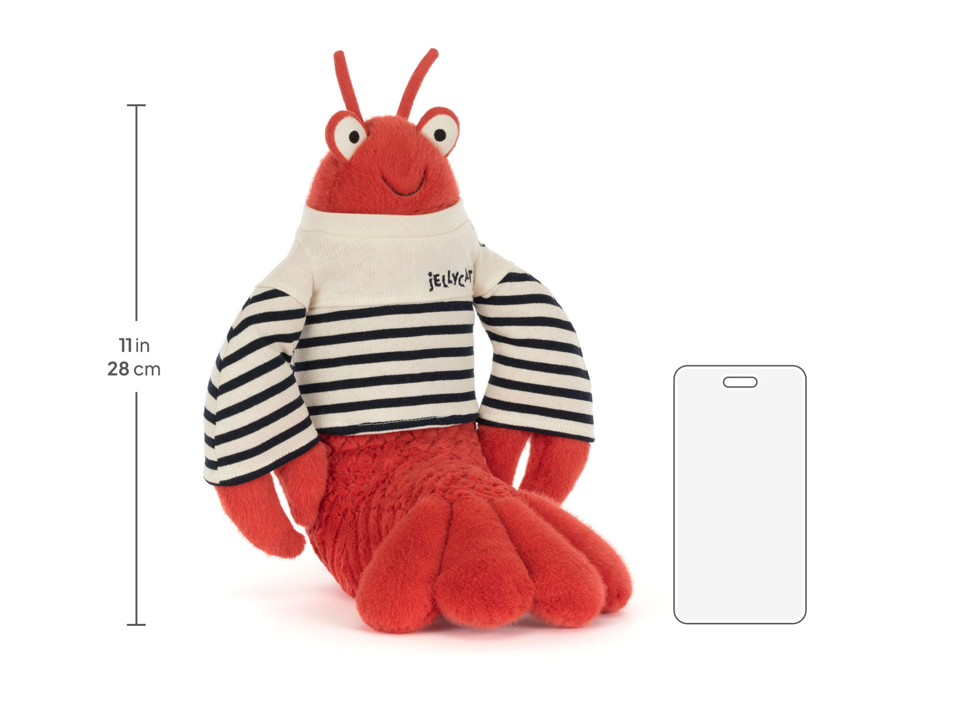 Larry Lobster Sailor Outfit - Official Jellycat