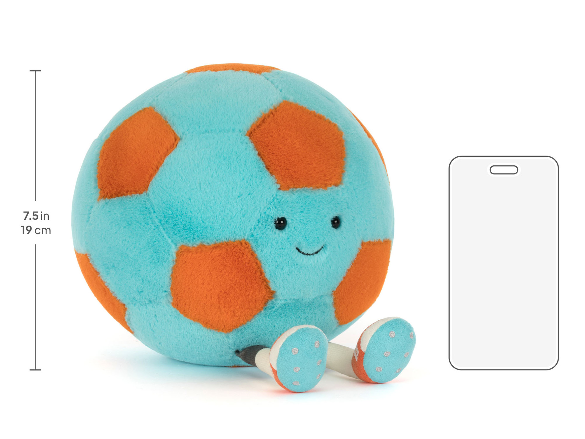 Amuseables Jellycat Soccer Ball - Official Jellycat