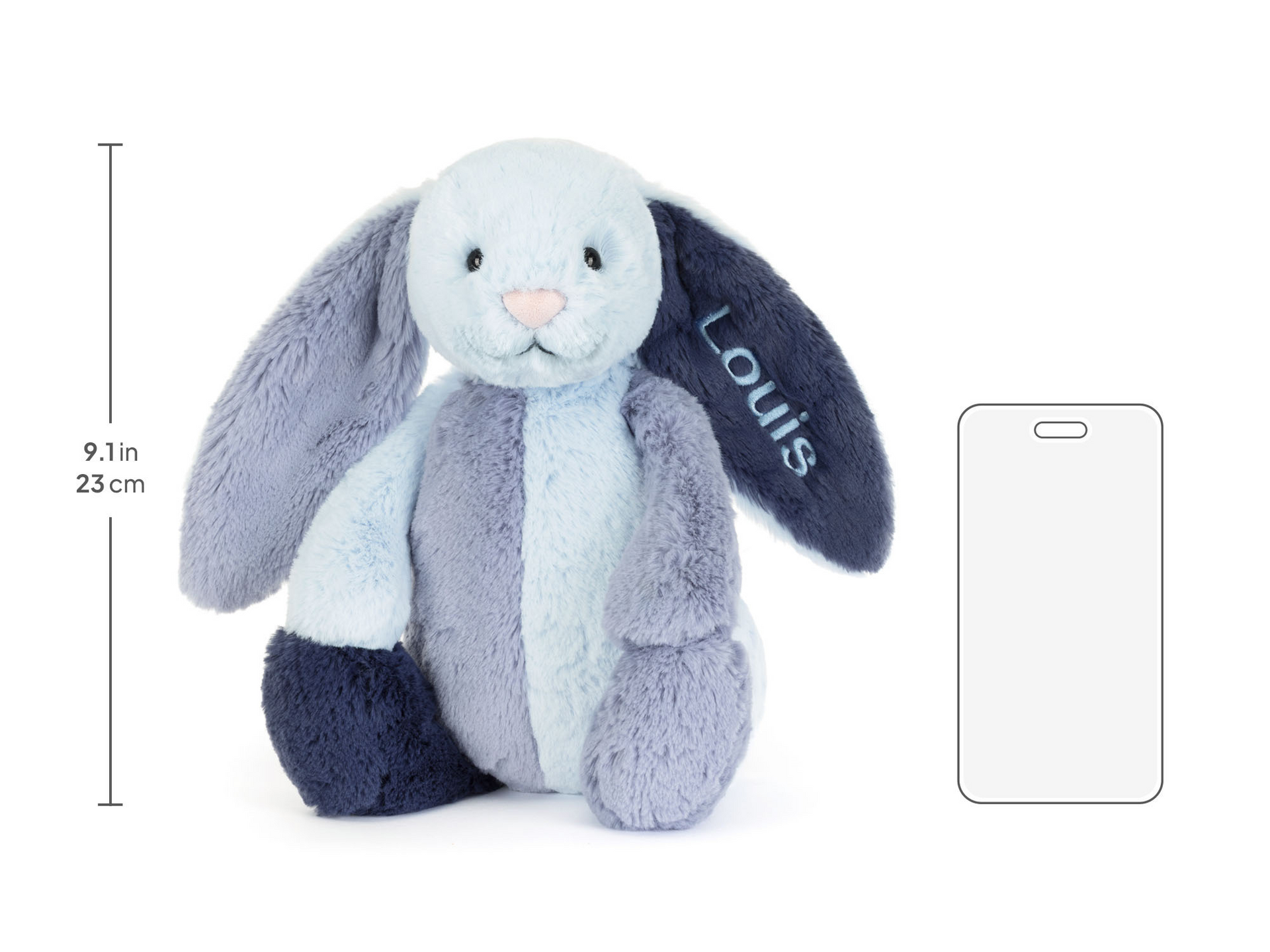 Personalized Puddlesea Bunny - Official Jellycat