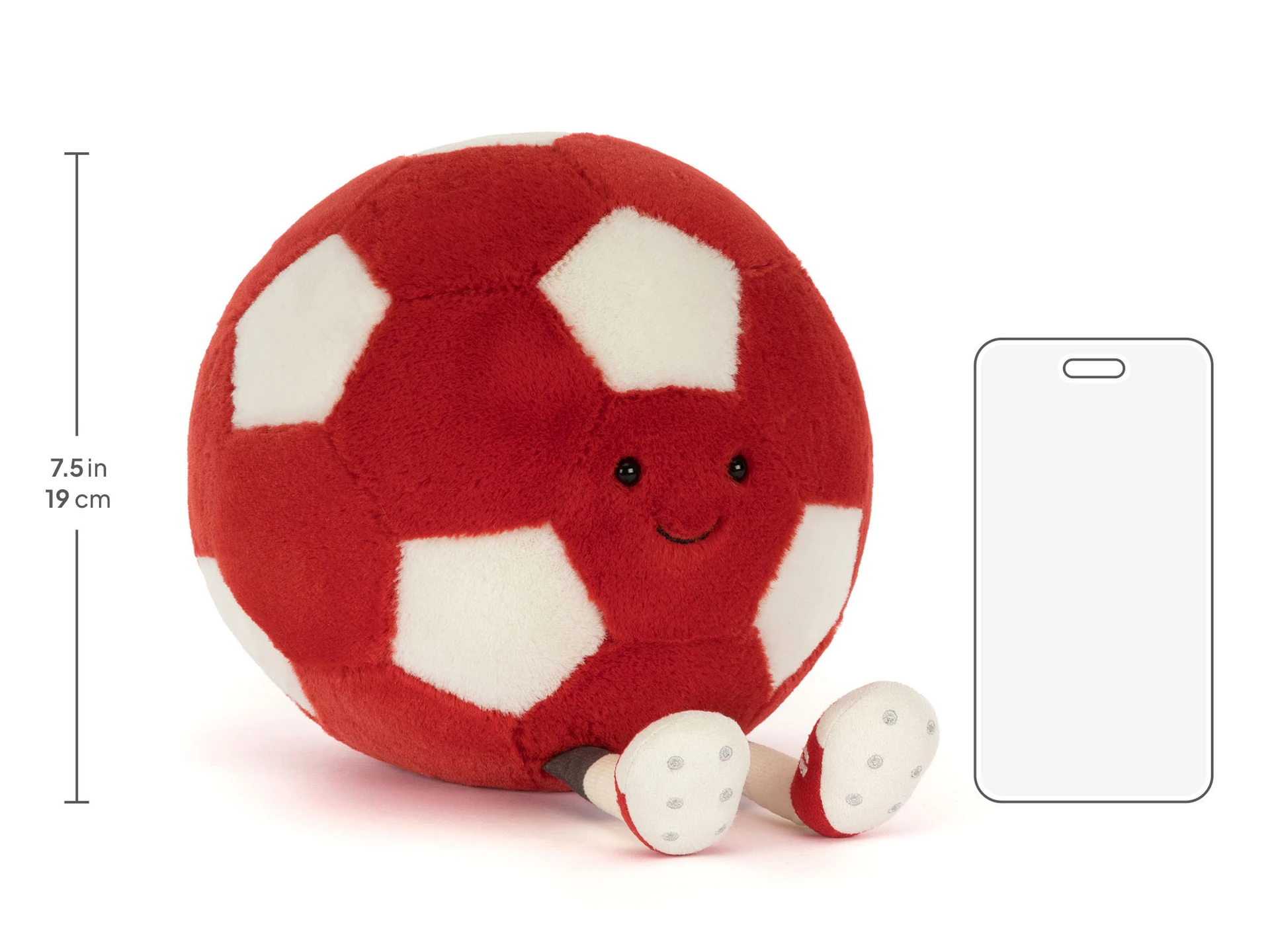 Amuseables Canada Soccer Ball - Official Jellycat