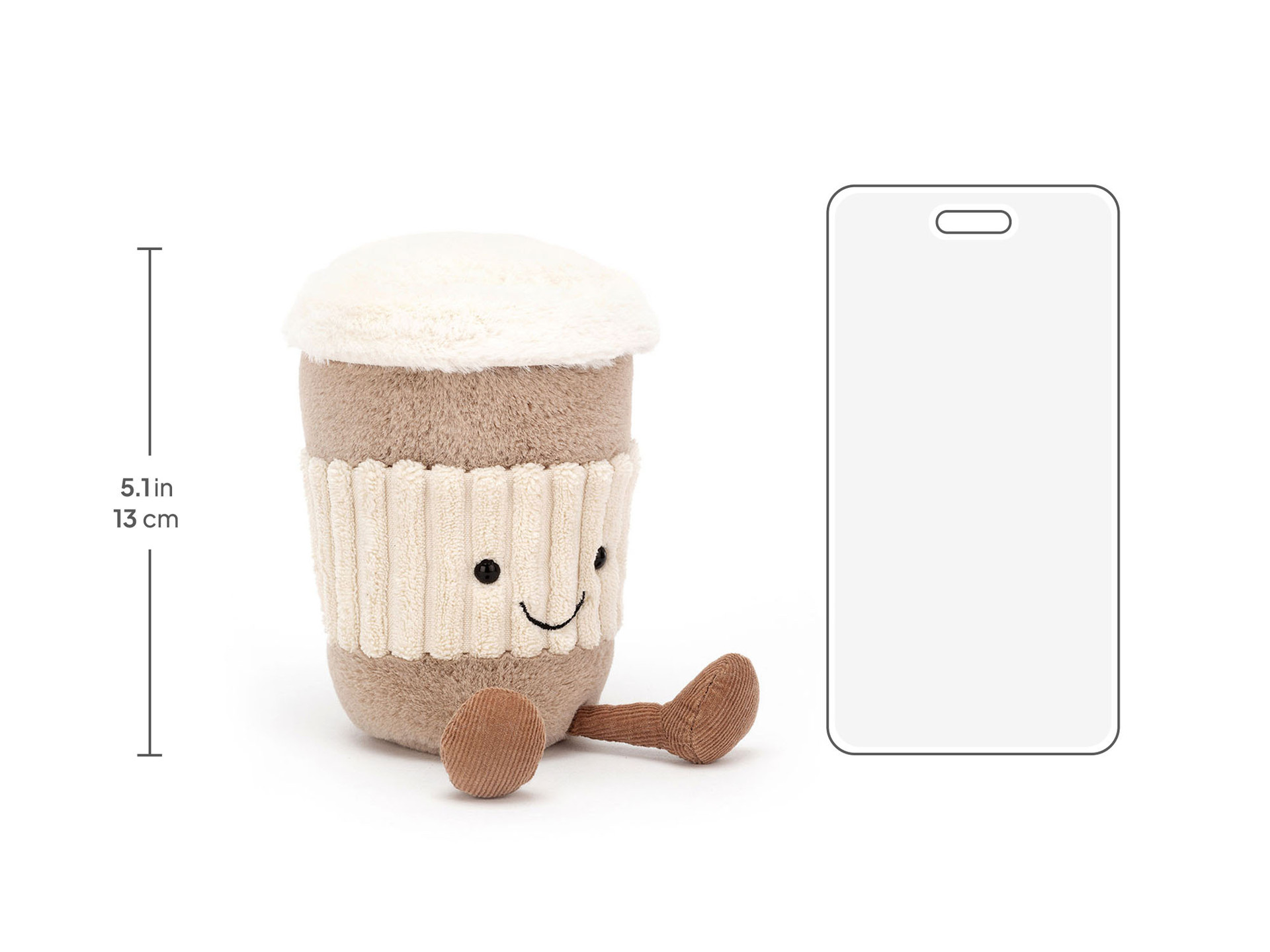 Amuseables Perkle Coffee - Official Jellycat