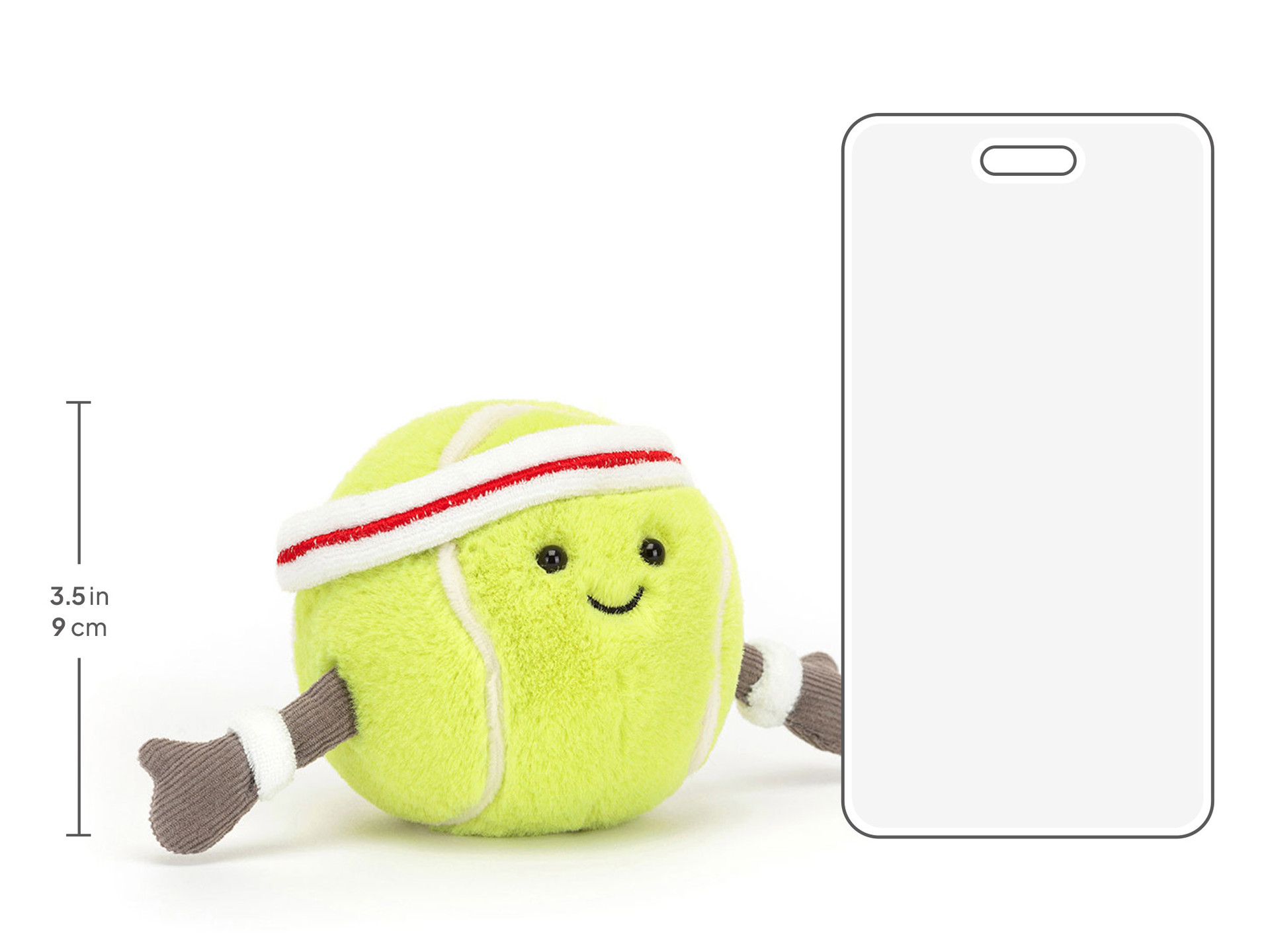 Amuseables Sports Tennis Ball - Official Jellycat