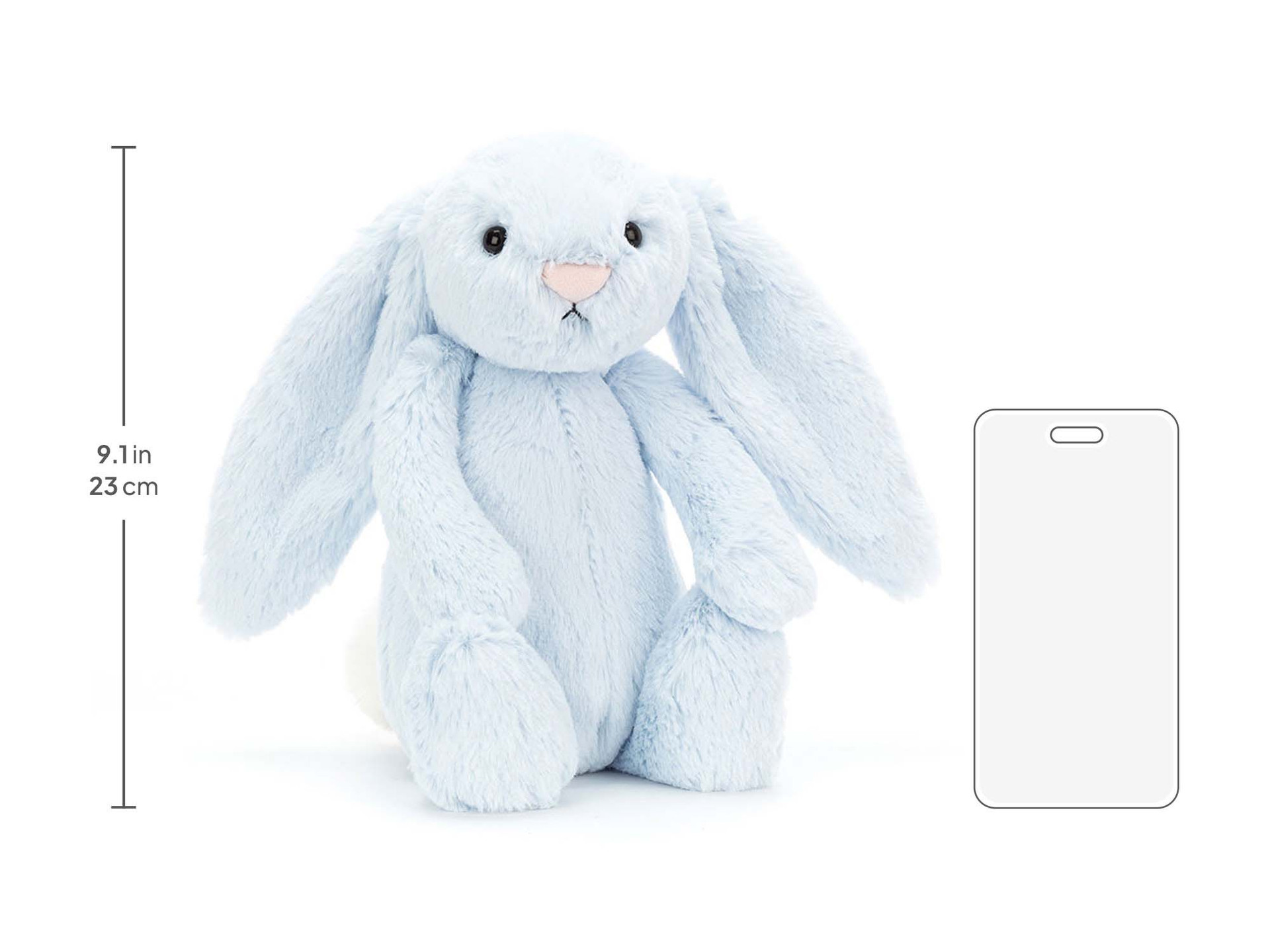 Bashful Blue Bunny - Official Jellycat
