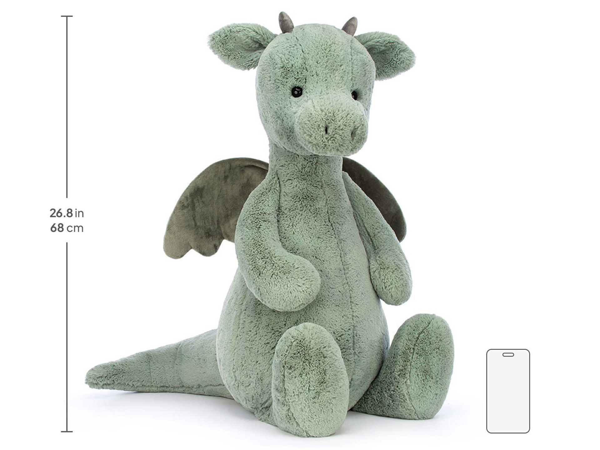 Bashful Dragon - Official Jellycat
