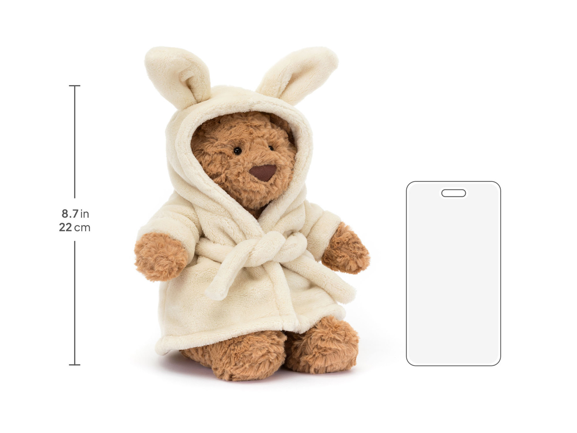 ぬいぐるみ  Bartholomew Bear BathrobeOutfit Bartholomew Bear Bathrobe Outfit - Official Jellycat