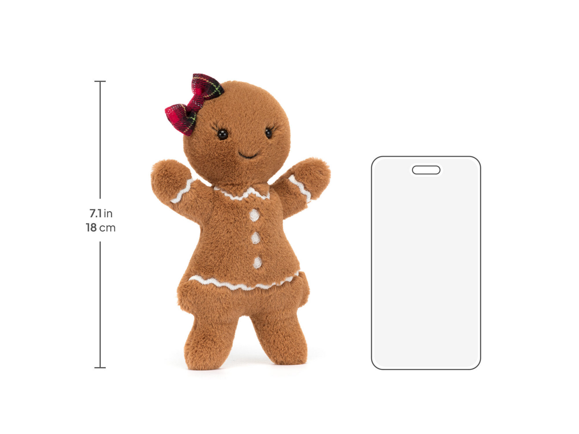 Jolly Gingerbread Ruby Official Jellycat