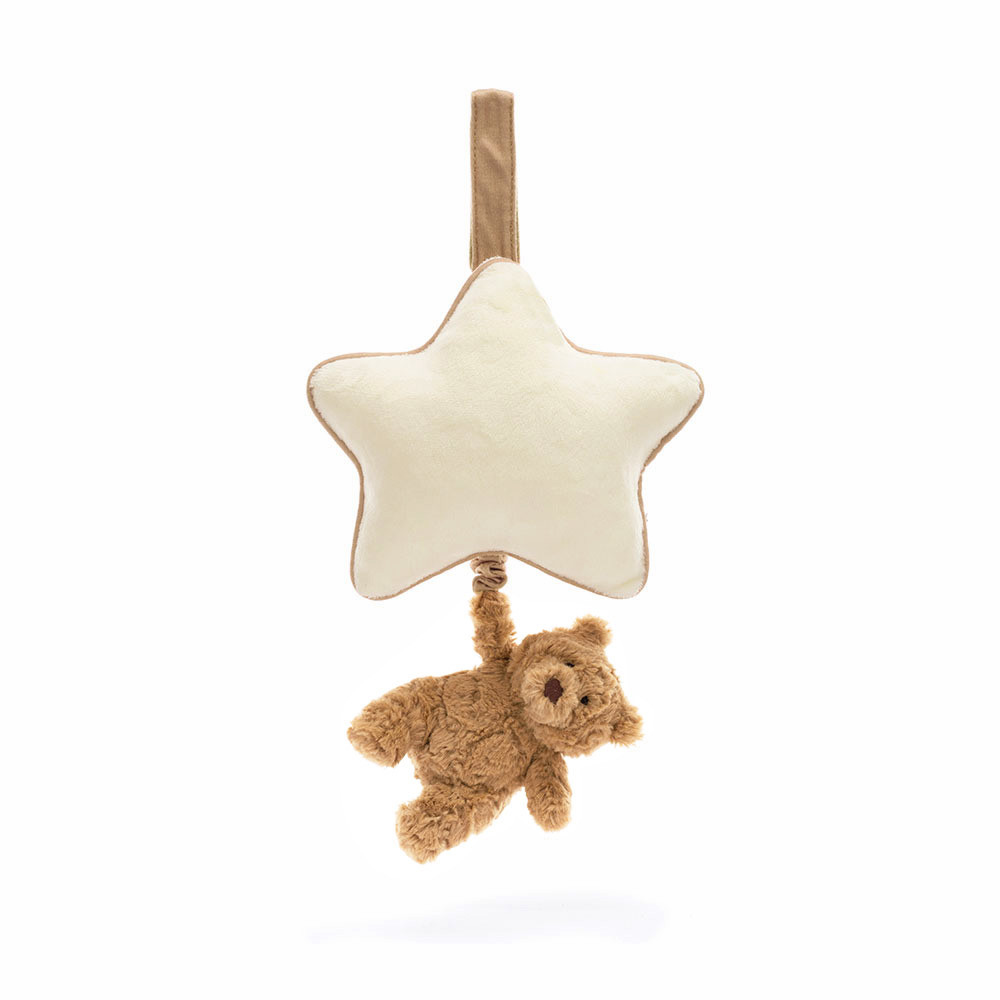  Baby オルゴール ミュージカルプル ベッドメリー　くま Nursery & Activity Toys for Baby - Official Jellycat