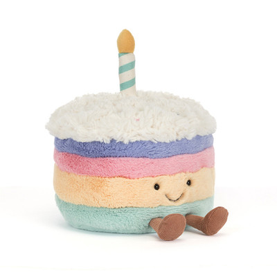 Amuseables Rainbow Birthday Cake, Main View