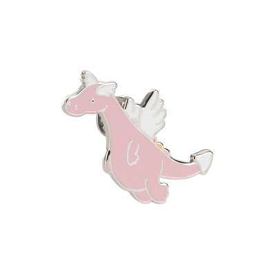 Duskrise Dragon Pin Badge, Main View