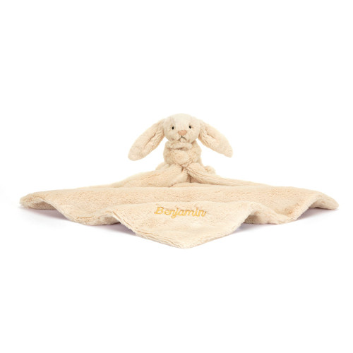 Personalized Bashful Luxe Bunny Willow Soother - Official Jellycat