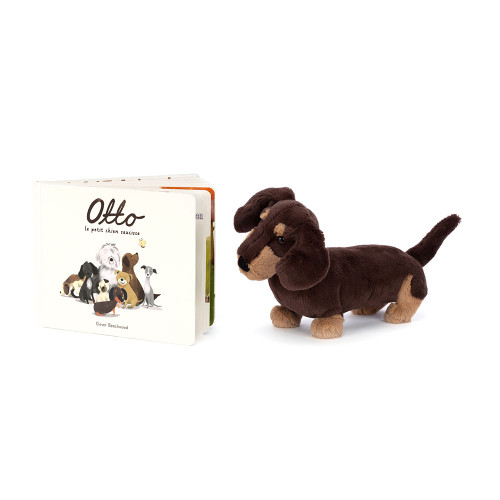 Otto Le Petit Chien Saucisse Livre and Otto Sausage Dog - Official