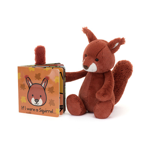 If I Were a Squirrel Board Book and Bashful Squirrel, Main View