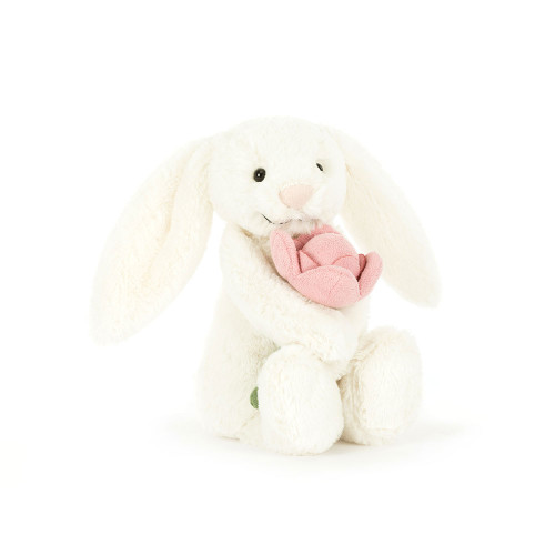 ジェリーキャット　バニー　フラワー　　 Bashful Bunny 'Peony' - Official Jellycat