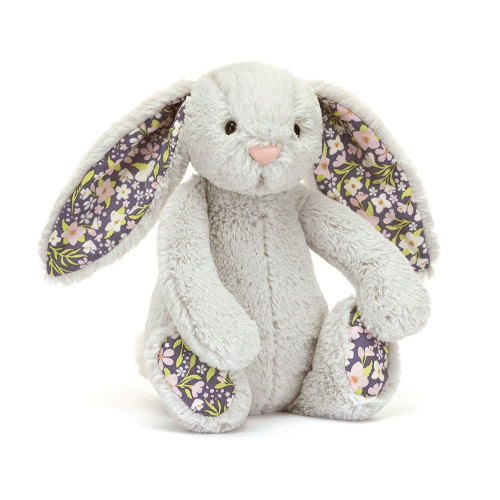 Blossom Silver Bunny 'Bloom' - Official Jellycat