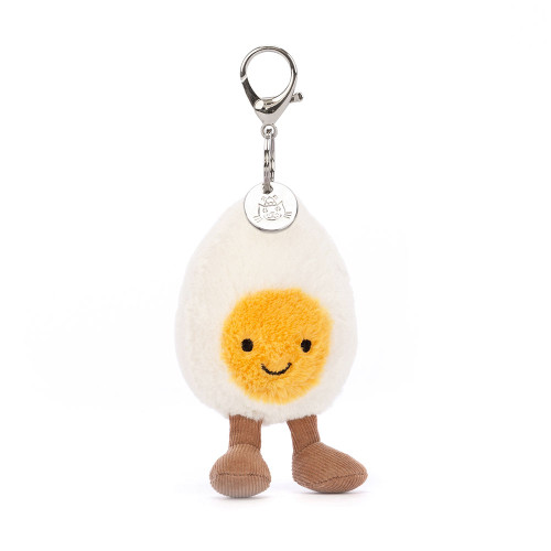 Amuseables Happy Boiled Egg Bag Charm - Official Jellycat