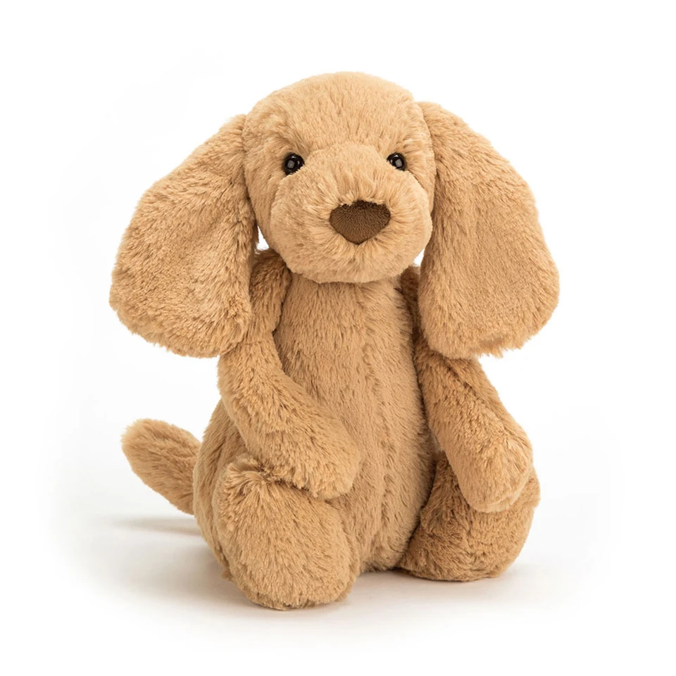 If I Were a Dog Board Book & Bashful Toffee Puppy - Official Jellycat