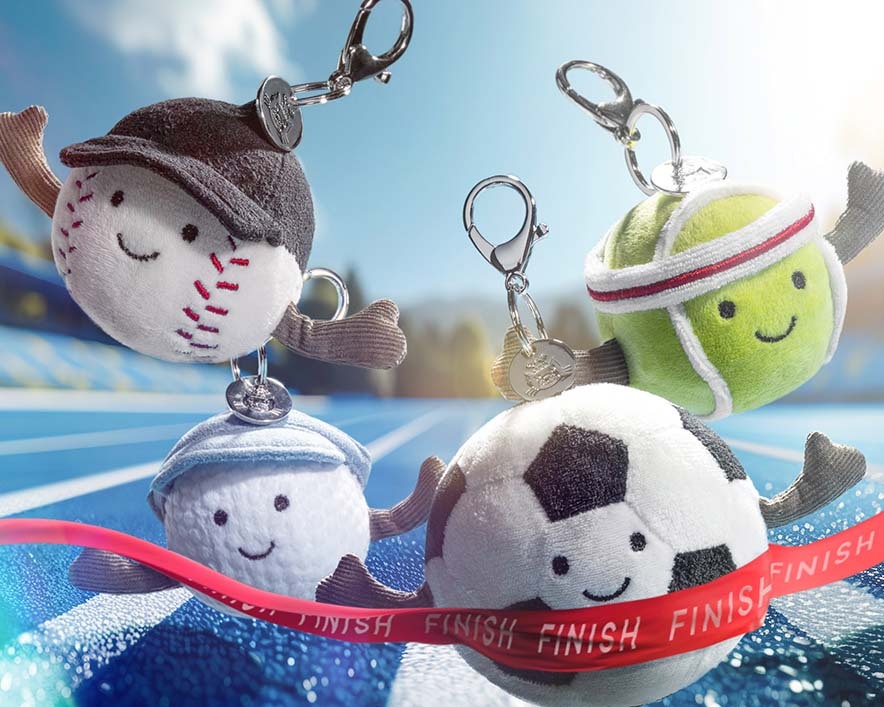 Jellycat Amuseables Sports Bag Charms