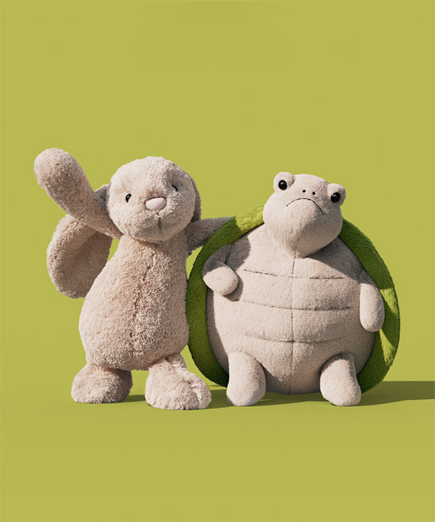 ◆未使用◆Jelly cat ロッティバニー　フェアリー　ぬいぐるみ　完売品 Jellycat】Blossom Silver Bunny Sサイズ 花柄xシルバー バニー