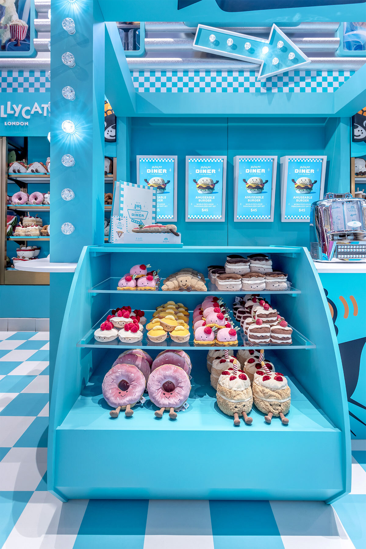 Jellycat Diner Experience at FAO Schwarz, New York