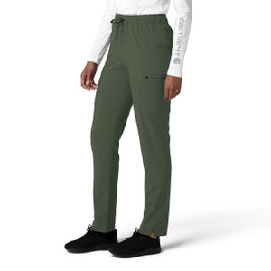 Carhartt Women's Force Cross-Flex Women's Straight Leg Cargo Scrub Pant