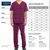 Cherokee Men's V-Neck 3-Pocket Top 