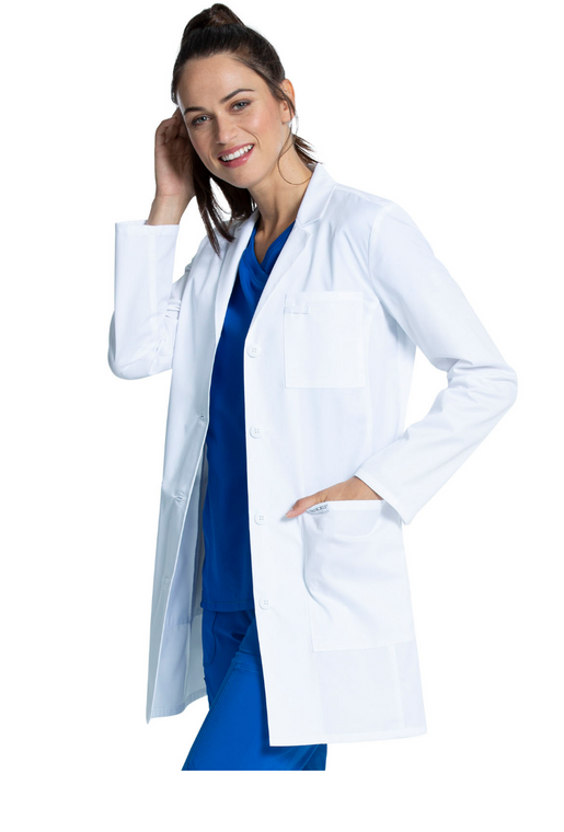 Cherokee Women's Long Lab coat 35"  CK452T